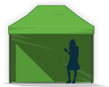 Nożycowe namioty imprezowe 3x2 Nożycowe namioty imprezowe 3x2