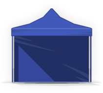 Nożycowe namioty imprezowe - Aluminium Hexa50