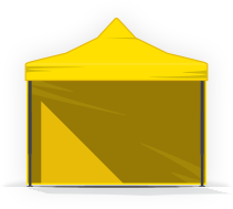 Nożycowe namioty imprezowe - Stal