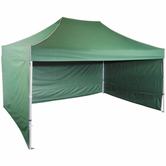 Namiot imprezowy 3x4,5m o konstrukcji aluminiowej z profilu sześciokątnego