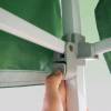 Detail - Stalowy namiot ekspresowy 3 × 3 m z markizą