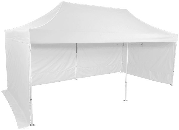 Namiot imprezowy 3x6m o konstrukcji aluminiowej z profilu sześciokątnego
