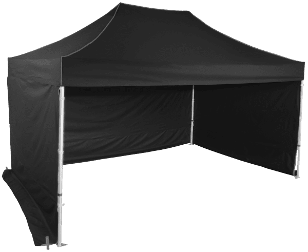 Namiot imprezowy 3x4,5m o konstrukcji aluminiowej z profilu sześciokątnego