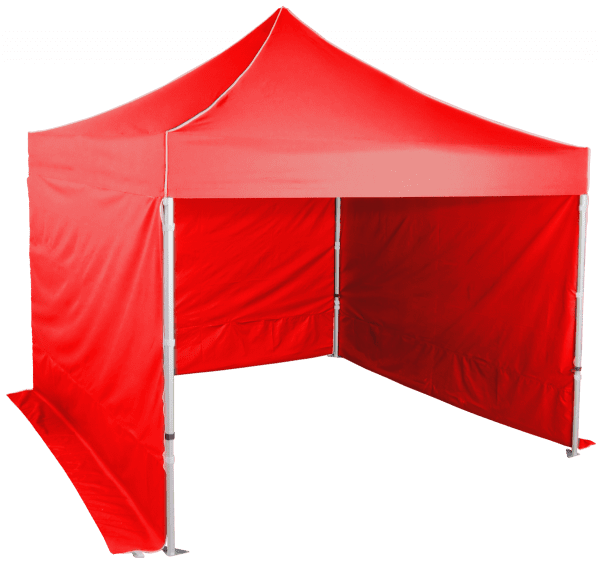 Namiot imprezowy 3x3m o konstrukcji aluminiowej z profilu sześciokątnego