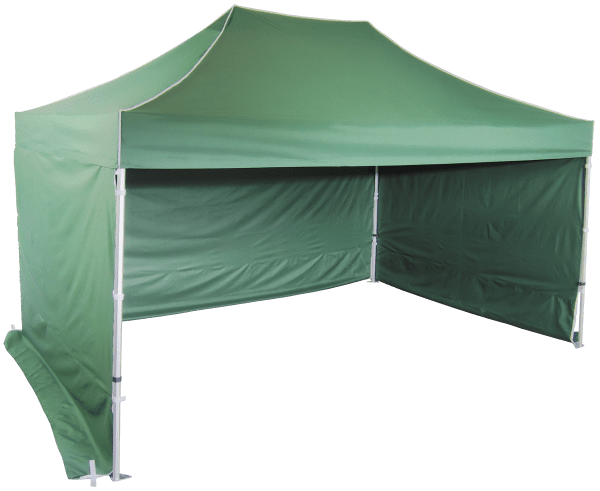 Namiot ekspresowy 3x4,5m o konstrukcji aluminiowej z profilu sześciokątnego