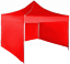 Namiot imprezowy 3x3m – aluminiowy - 3 ściany boczne