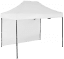 Namiot imprezowy 2x3m - stalowy - 1 ściana boczna