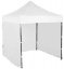 Namiot imprezowy 2x2m - stalowy - 3 ściany boczne
