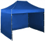 Namiot ekspresowy 2x3m - stalowy - 3 ściany boczne