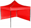 Namiot imprezowy 3x3m – stalowy - 2 ściany boczne